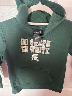 GEN2 Youth Michigan State Spartans Go Green Go White Hoodie